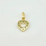 Dije Silueta Corazón 1.6gr / 1.8cm / Oro Amarillo 18K ©