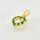 Dije Silueta Corazón 1.6gr / 1.8cm / Oro Amarillo 18K ©