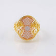 Anillo Escudo Vikingo 5.8gr / T10 1/2 / Tres Oros 18K