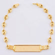 Pulso GC Placa Rectangular 4.35gr / 21.5cm / 5.4mm Oro Amarillo 18K ©