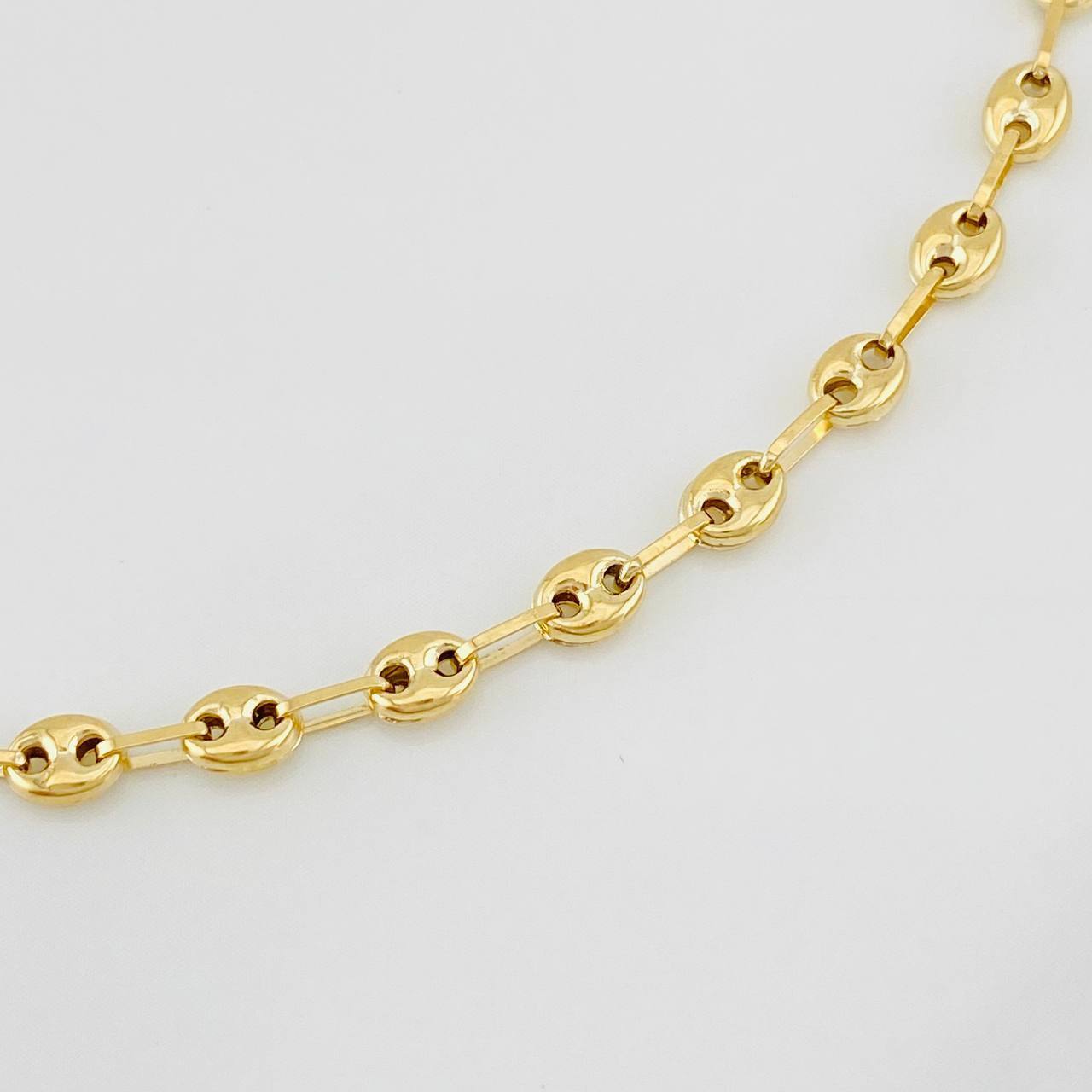 Tobillera GC 3g / 25cm / 3.6mm Oro Amarillo 18K