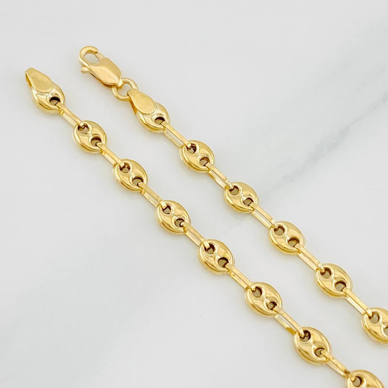 Tobillera GC 3g / 25cm / 3.6mm Oro Amarillo 18K