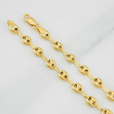 Tobillera GC 3g / 25cm / 3.6mm Oro Amarillo 18K