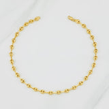 Tobillera GC 2.95g / 24.5cm / 3.8mm Oro Amarillo 18K