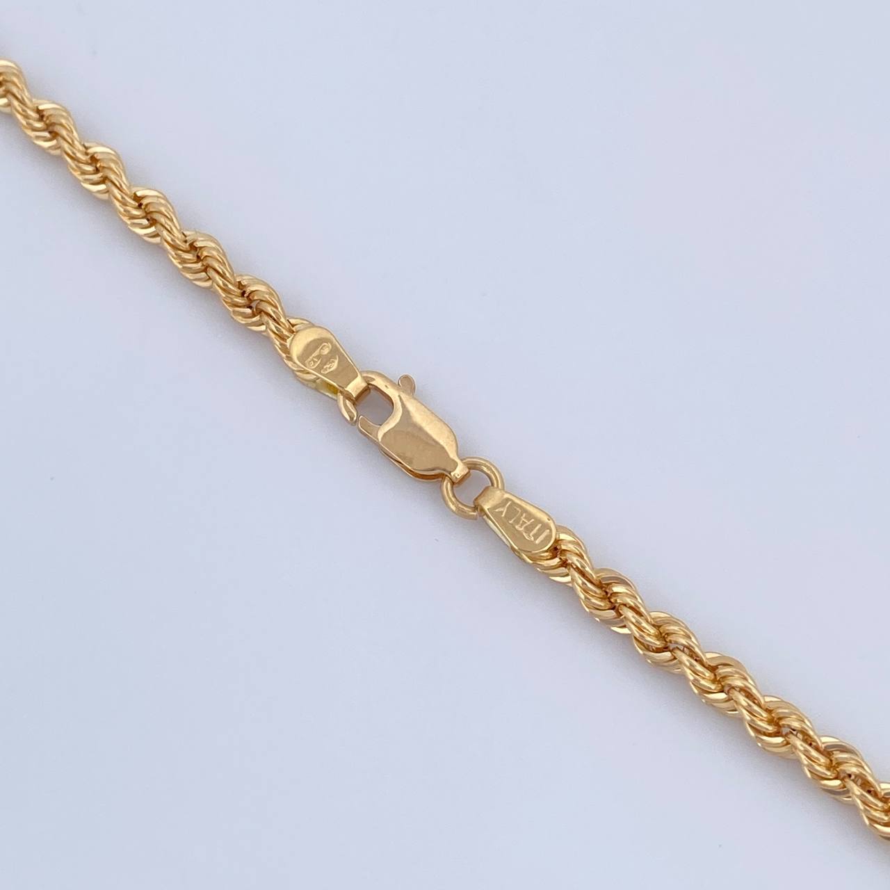 Cadena Lazo 8.2gr / 60cm / 2.7mm Oro Amarillo +3 18K $