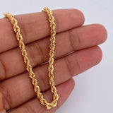 Cadena Lazo 8.2gr / 60cm / 2.7mm Oro Amarillo +3 18K $