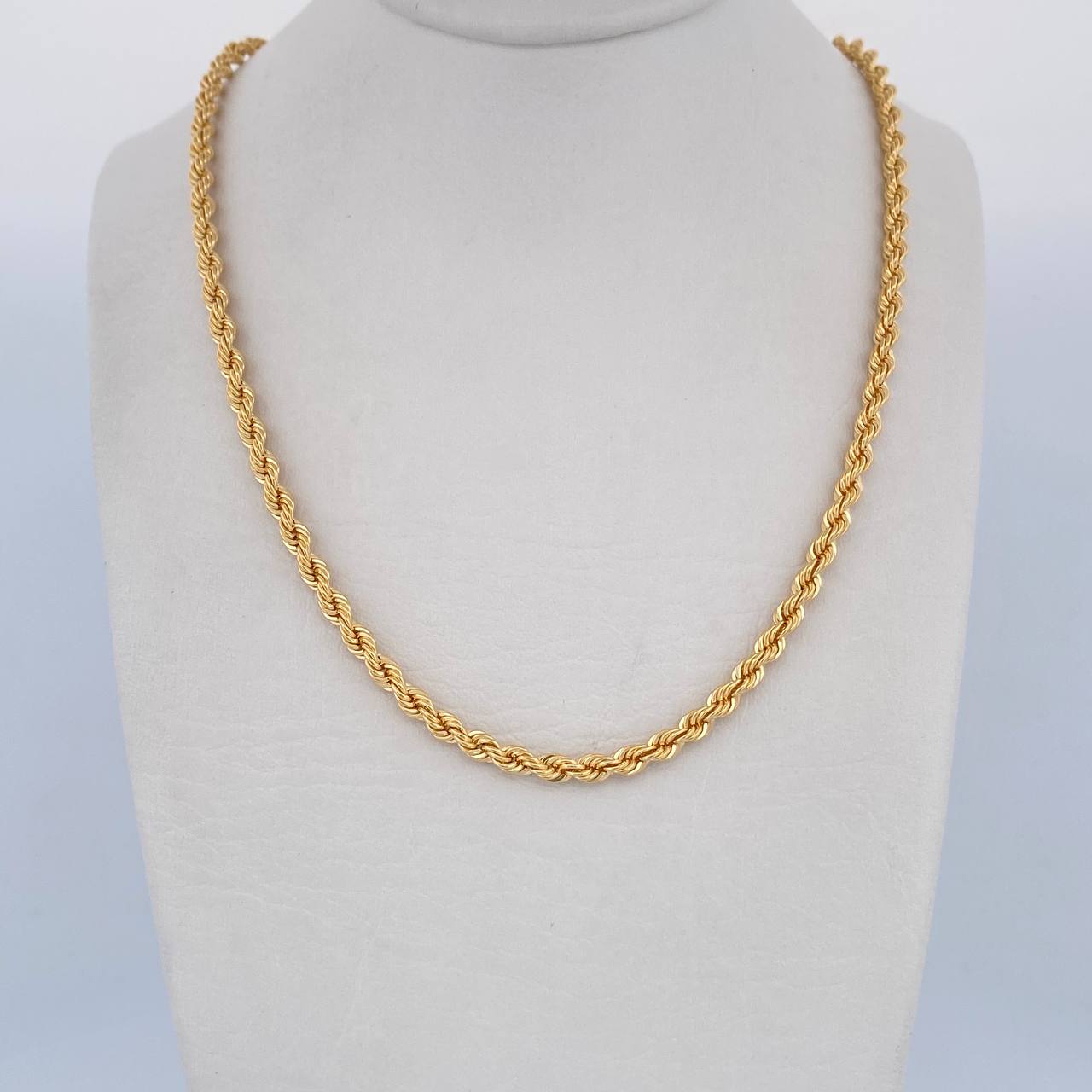 Cadena Lazo 8.2gr / 60cm / 2.7mm Oro Amarillo +3 18K $