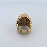 Anillo Rostro Cristo 15gr / T10 1/2 / Oro 18K $
