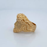 Anillo Rostro Cristo 11.6gr / T10 1/2 / Oro 18K $