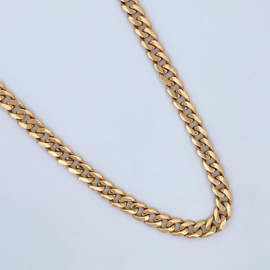 Cadena Cubana 23.8gr / 61cm / Oro 18K $