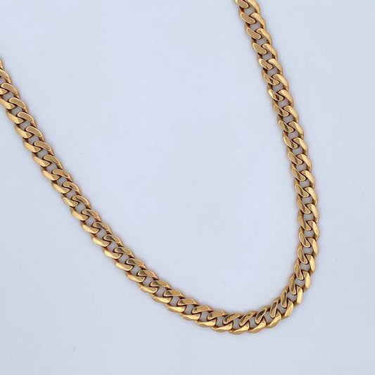 Cadena Cubana 22.55gr / 59.5cm / Oro 18K $