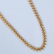 Cadena Cubana 26gr / 60.5cm / Oro 18K &