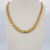 Cadena Cubana 26gr / 60.5cm / Oro 18K &