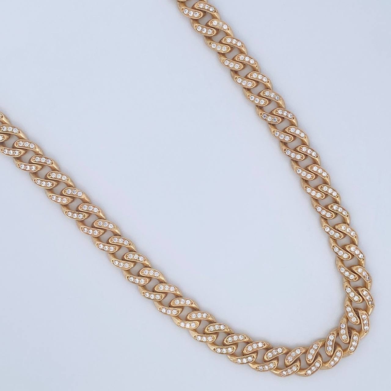 Cadena Cubana 43.9gr / 59cm / Oro 18K $