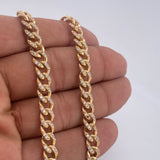 Cadena Cubana 30.8gr / 59cm / Oro 18K $