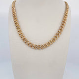 Cadena Cubana 30.8gr / 59cm / Oro 18K $