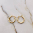 Candongas Jass 1.75gr / 2cm / Lisa Oro Amarillo 18K #