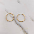 Candongas Aro 1gr / 2cm / Diamantadas Oro Amarillo 18K #