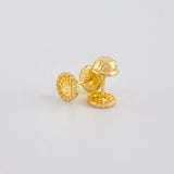 Topos Corona Circular 0.7g / 5.7mm Oro Amarillo 18K