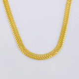 Cadena Serpiente Monaco 12.05g / 41cm / 5mm Oro Amarillo 18K