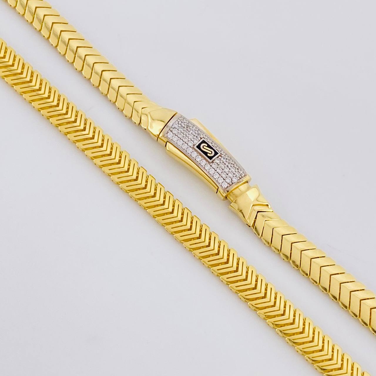 Cadena Serpiente Monaco 12.05g / 41cm / 5mm Oro Amarillo 18K