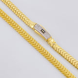 Cadena Serpiente Monaco 12.05g / 41cm / 5mm Oro Amarillo 18K