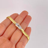 Pulso Serpiente Monaco 6.1g / 19.2cm / 5mm Oro Amarillo 18K