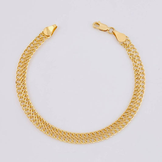 Pulso Sedusa 4.35g / 19.5cm / 6mm Oro Amarillo 18K