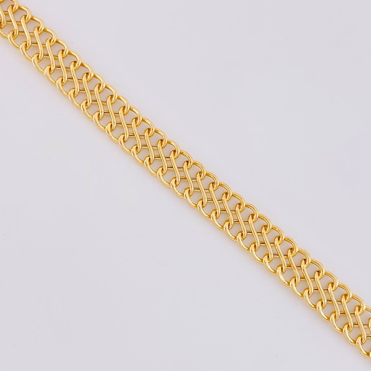 Pulso Sedusa 4.35g / 19.5cm / 6mm Oro Amarillo 18K