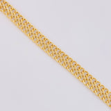 Pulso Sedusa 4.35g / 19.5cm / 6mm Oro Amarillo 18K