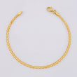 Pulso Chino 2.95g / 17.2cm / 2.4mm Oro Amarillo 18K