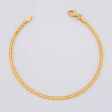Pulso Chino 2.95g / 17.2cm / 2.4mm Oro Amarillo 18K