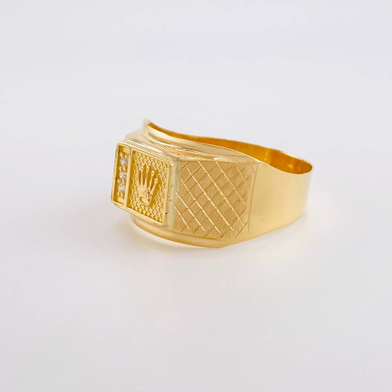 Anillo Deluxe 4g / T13 1/2 Oro Amarillo 18K