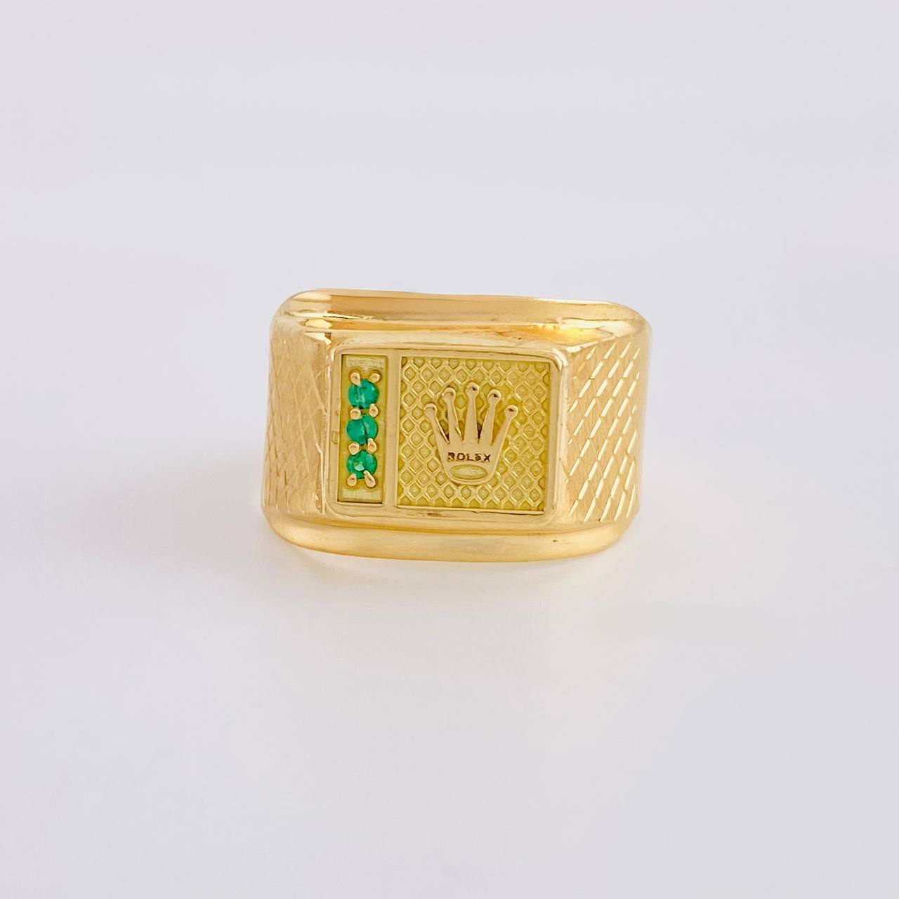 Anillo Deluxe 3.65g / T10 1/2 Oro Amarillo 18K