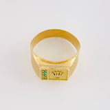 Anillo Deluxe 3.65g / T10 1/2 Oro Amarillo 18K