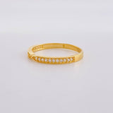 Anillo Infinity Carril 1.4g / T7 Oro Amarillo 18K