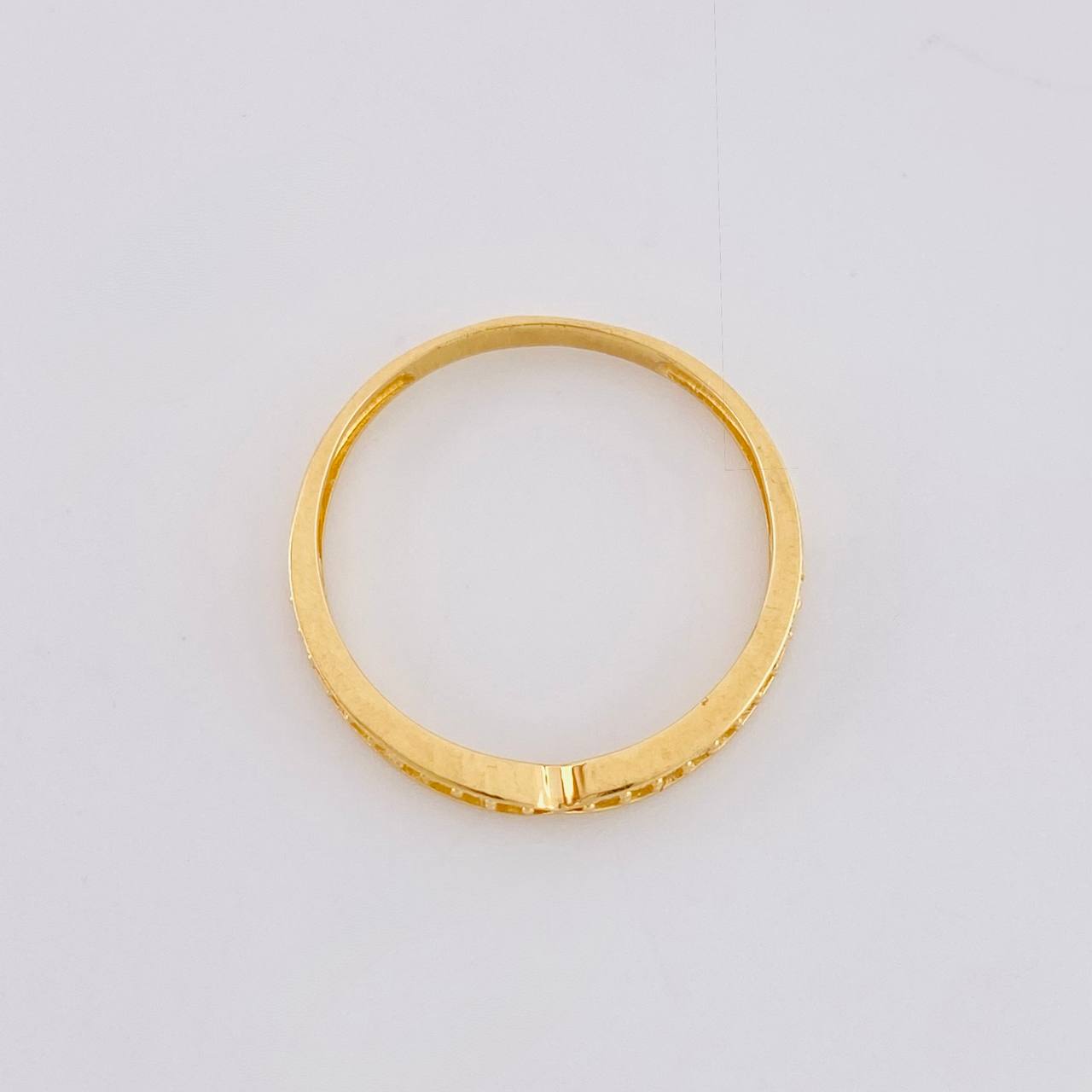 Anillo Infinity Carril 1.4g / T7 Oro Amarillo 18K