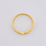 Anillo Infinity Carril 1.4g / T7 Oro Amarillo 18K