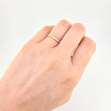 Anillo Infinity Carril 1.4g / T7 Oro Amarillo 18K