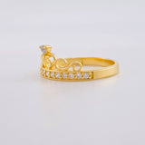 Anillo Aurora 15s 2.45g / T8 1/4 Oro Amarillo 18K