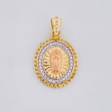 Dije Virgen de Guadalupe 2.85g / 2.5cm Tres Oros 18K