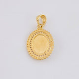 Dije Virgen de Guadalupe 2.85g / 2.5cm Tres Oros 18K