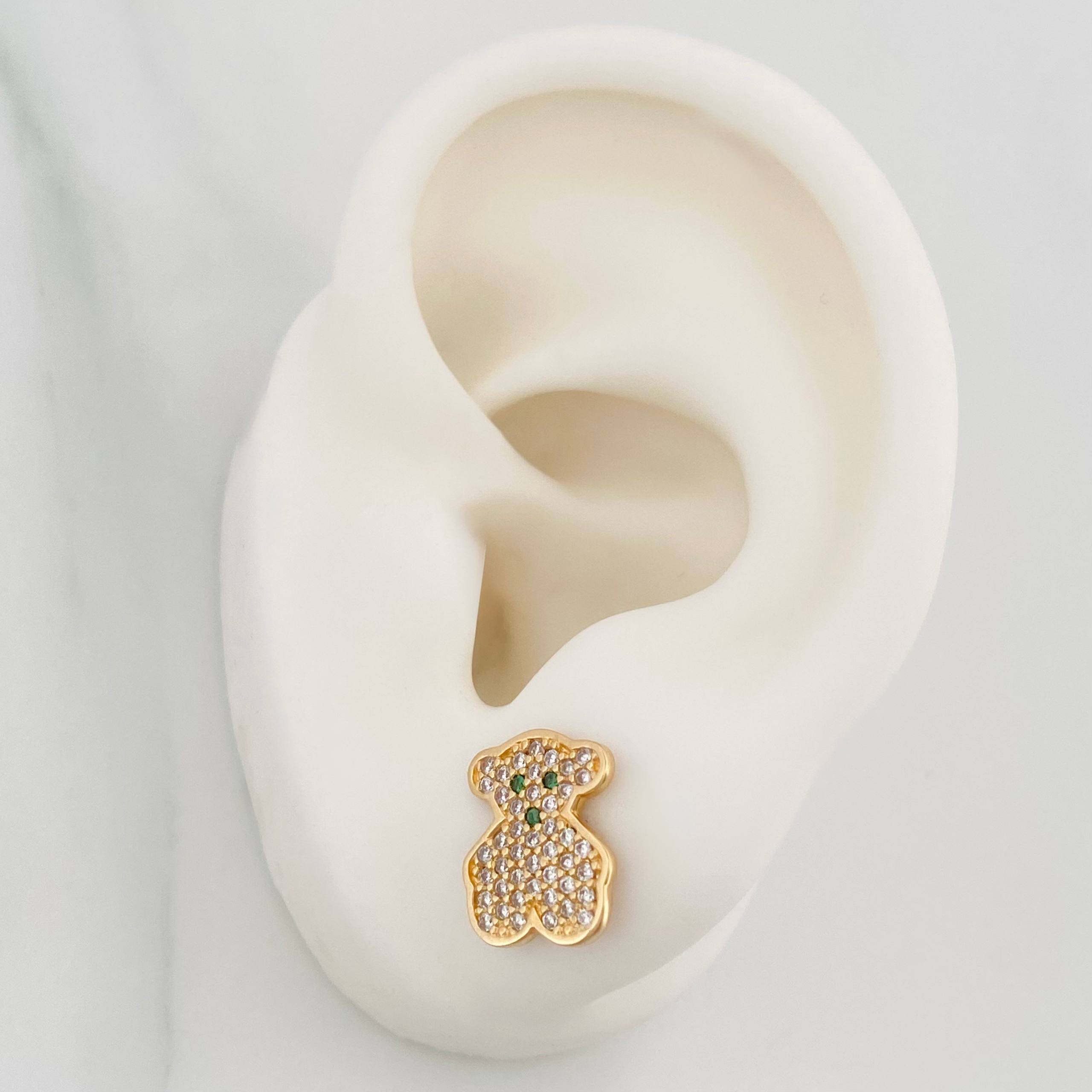 Topos Oso Ts 2.55g / 9.63mm Oro Amarillo 18K