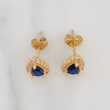 Topos Halo Gota 2.1g / 7.45mm Oro Amarillo 18K