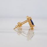 Topos Halo Gota 2.1g / 7.45mm Oro Amarillo 18K