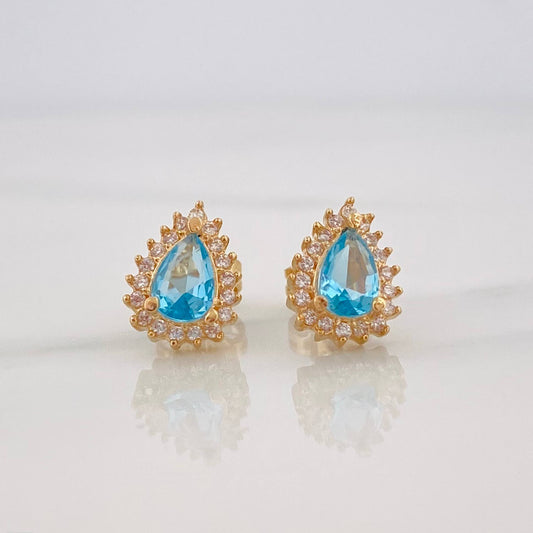 Topos Halo Gota 2.05g / 7.65mm Oro Amarillo 18K