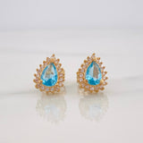 Topos Halo Gota 2.05g / 7.65mm Oro Amarillo 18K