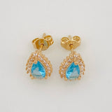 Topos Halo Gota 2.05g / 7.65mm Oro Amarillo 18K