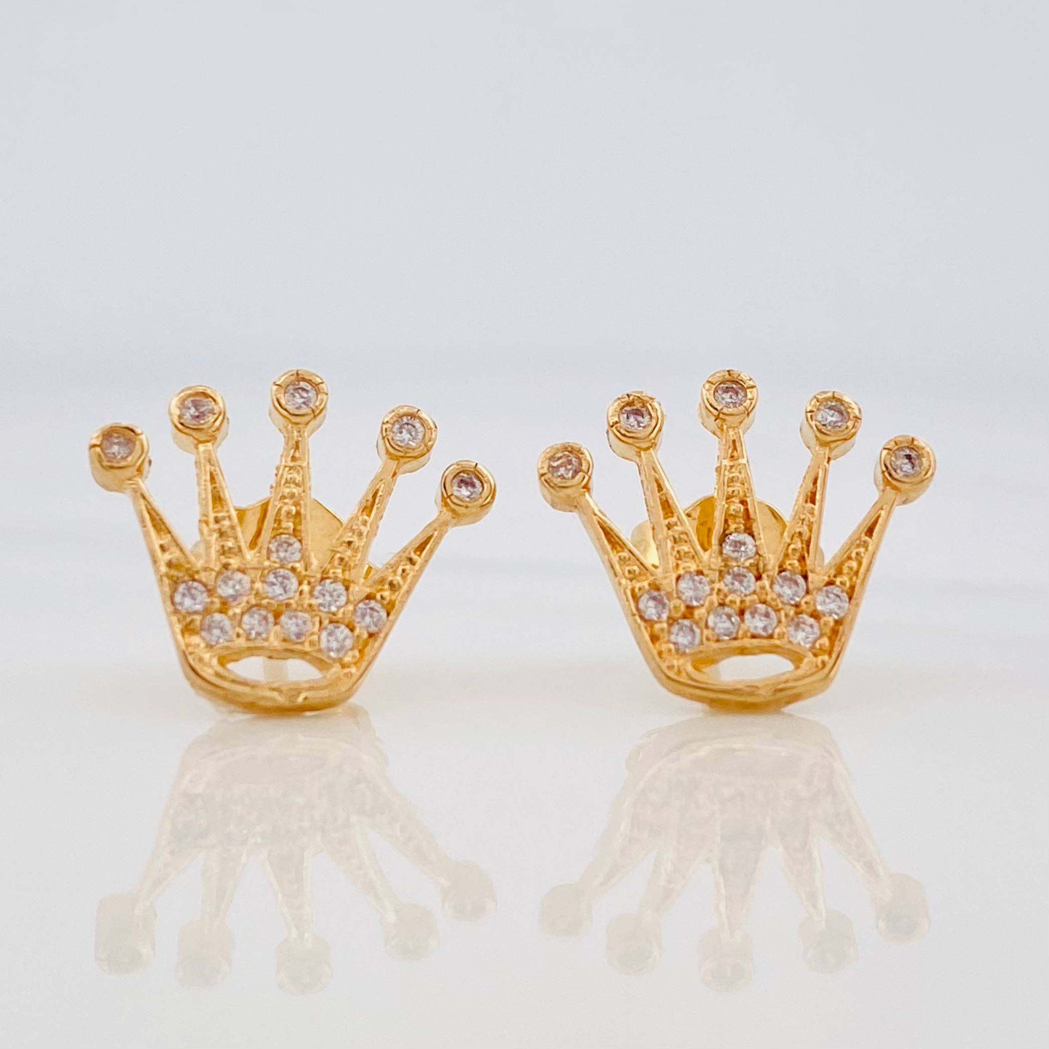 Topos Corona 2.1g / 10.9mm Oro Amarillo 18K