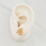 Topos Corona 2.1g / 10.9mm Oro Amarillo 18K